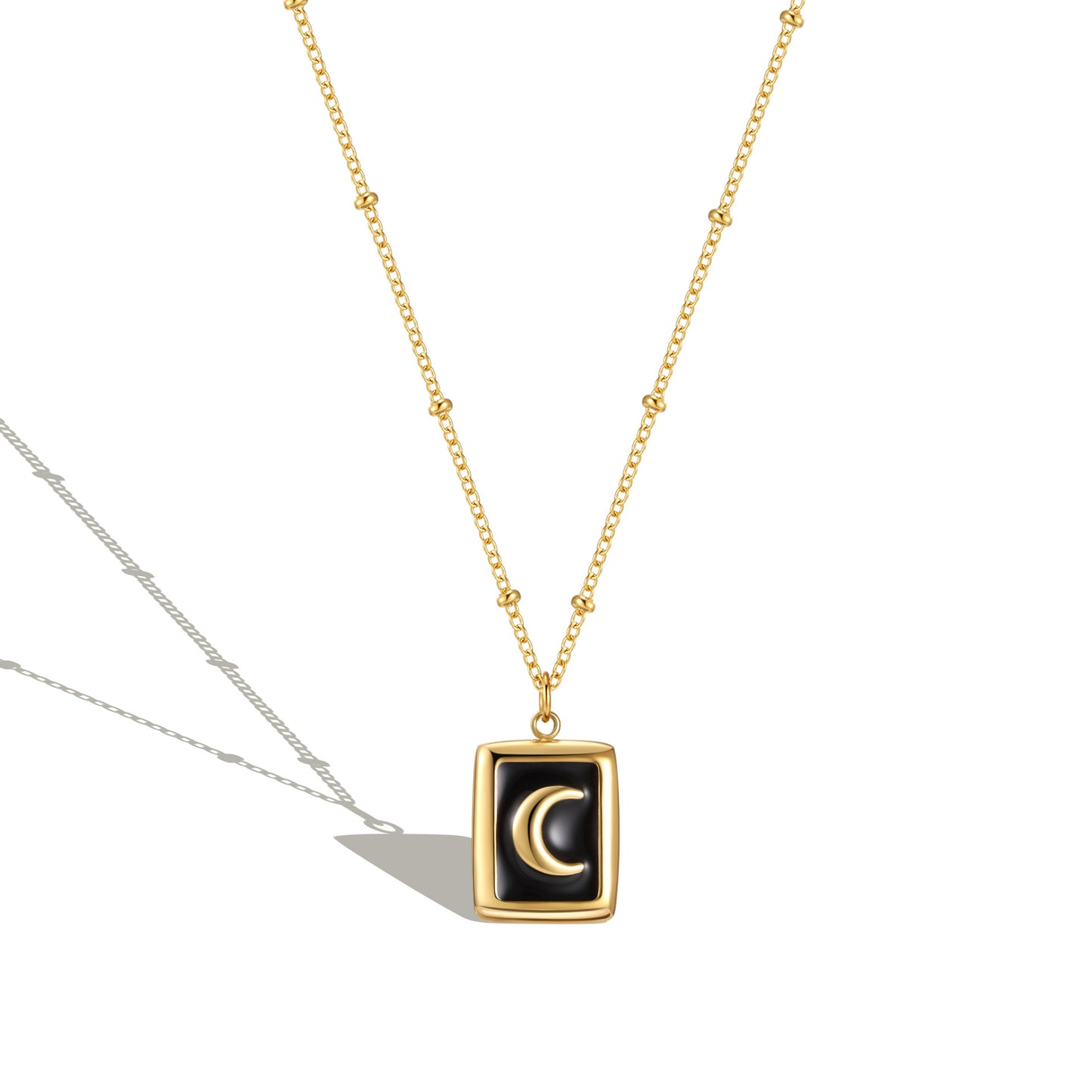 Necklace | SN182 | Black Moon