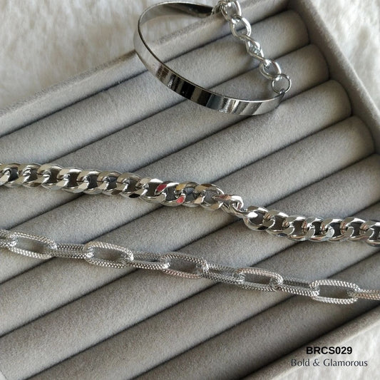 Bracelet Set | BRCS029 | Silver