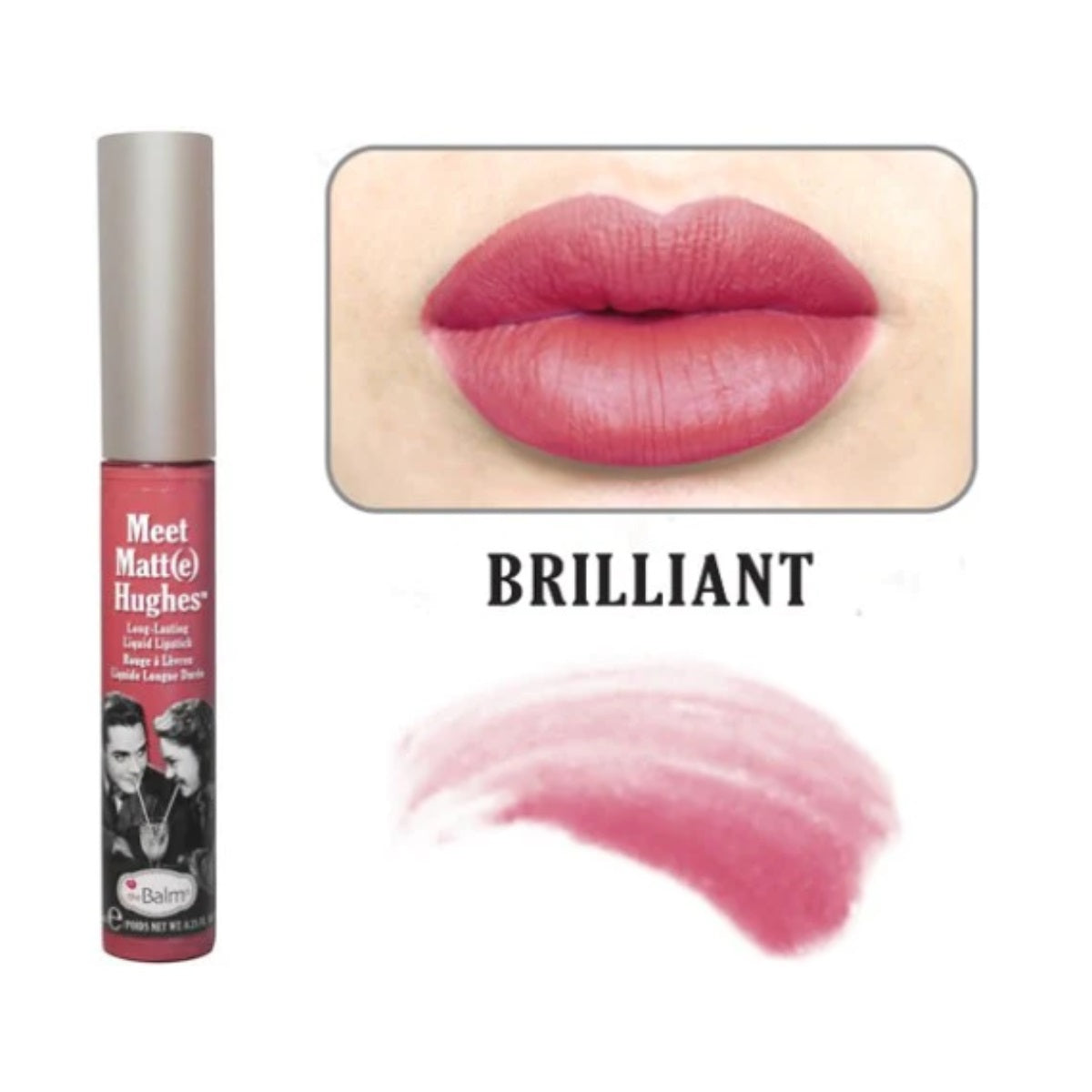 The Balm Meet Matte Hughes Liquid Lipstick | Brilliant