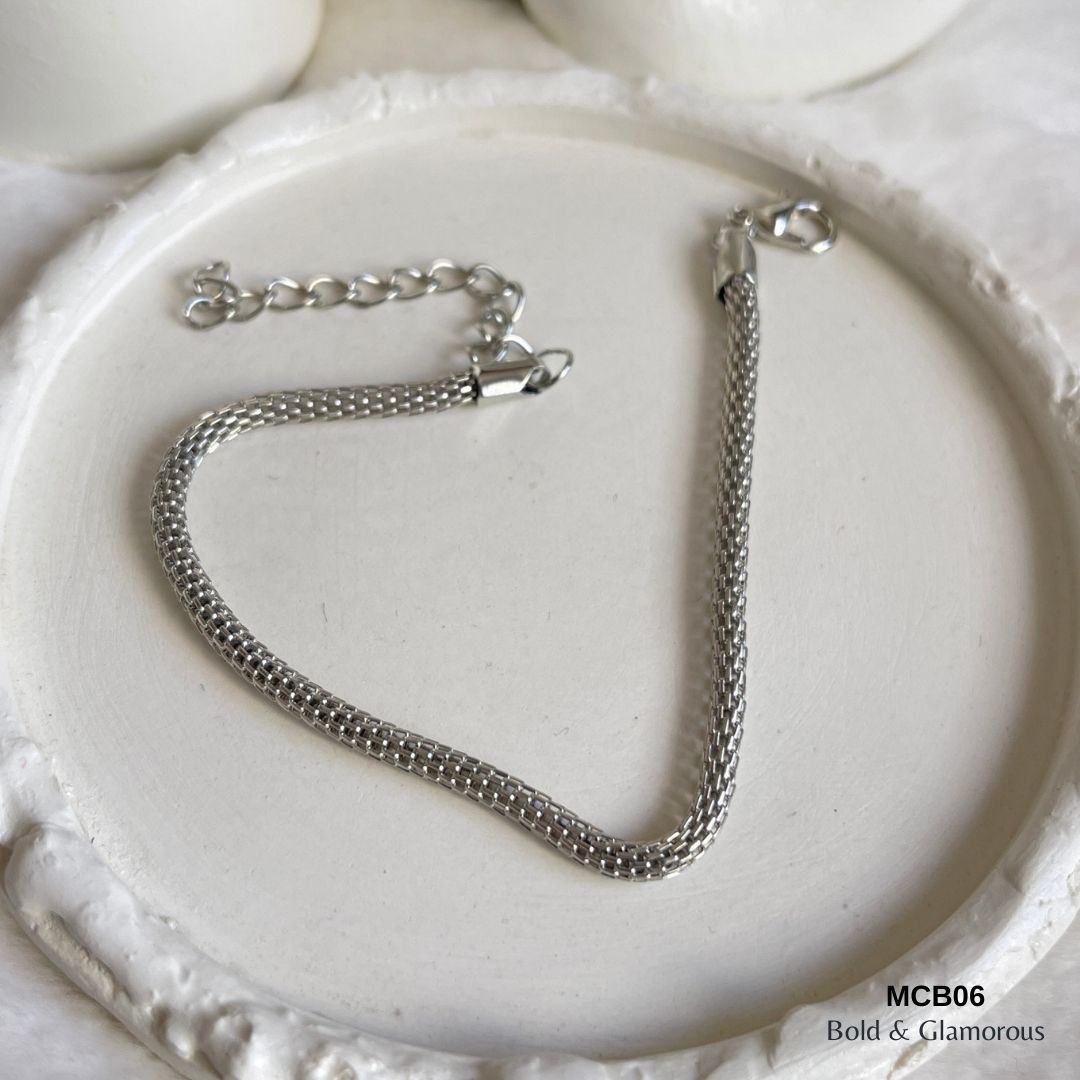 Chain Bracelet | MCB06 | Silver