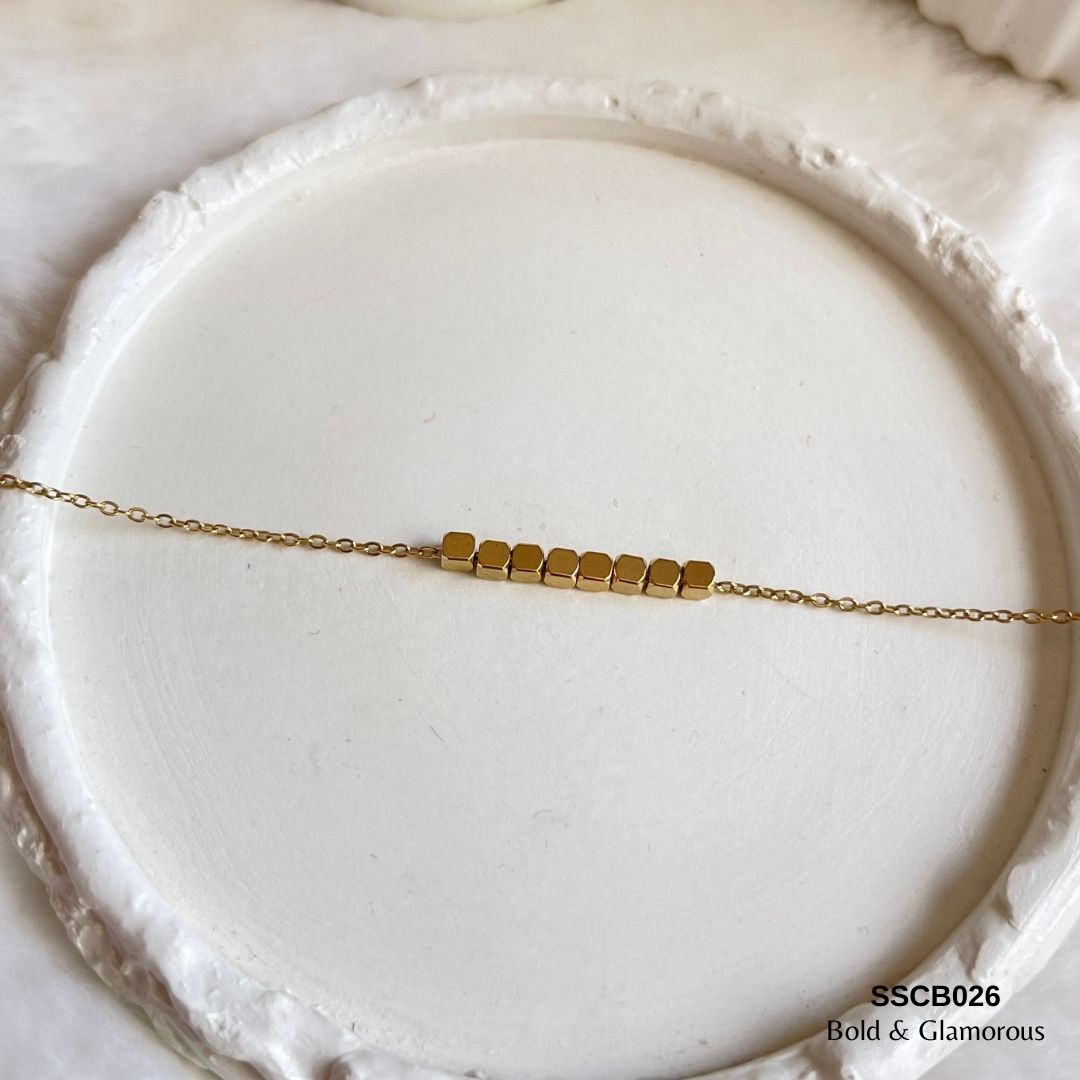 Chain Bracelet | SSCB026 | Cubic Charm