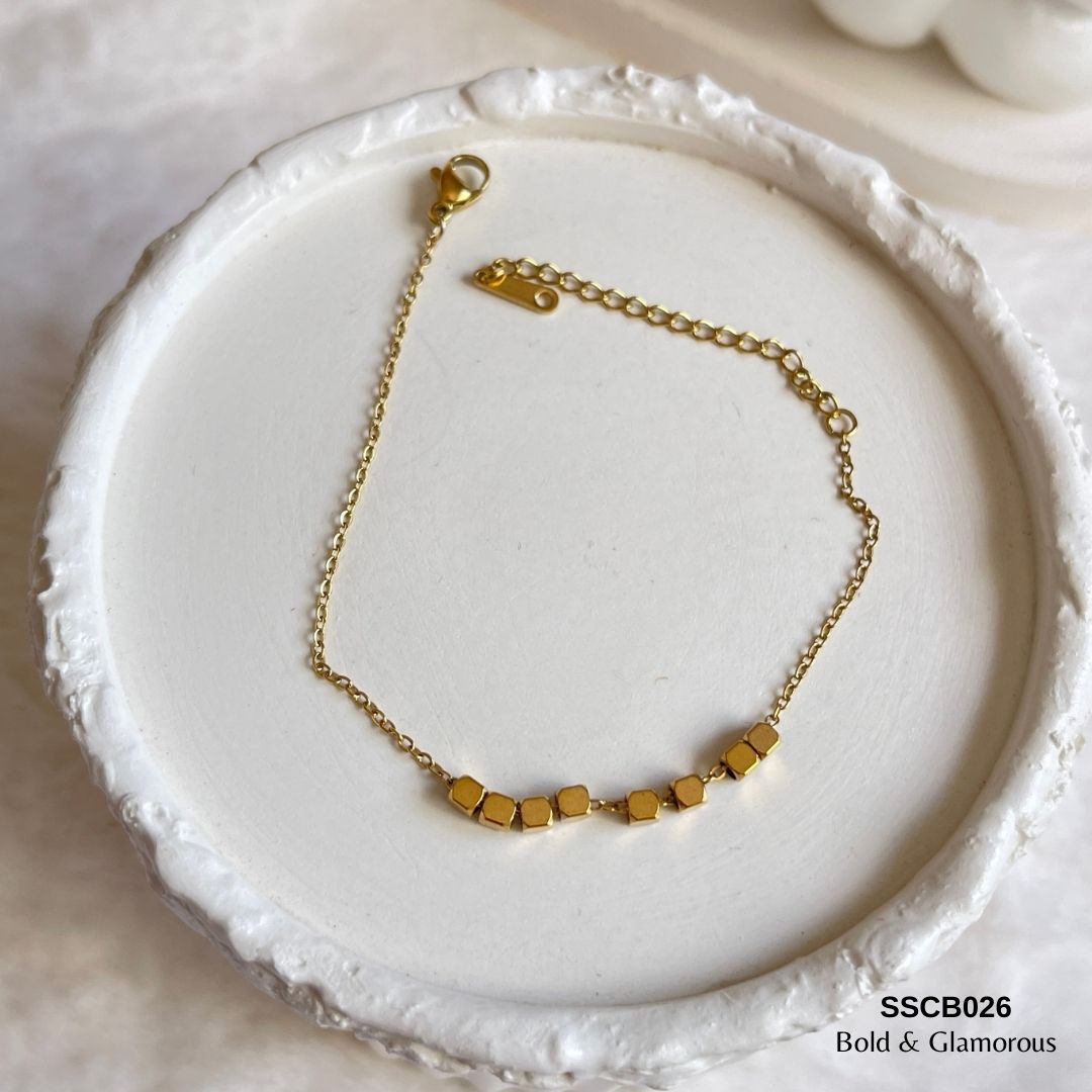 Chain Bracelet | SSCB026 | Cubic Charm