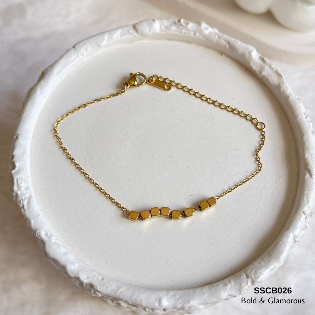 Chain Bracelet | SSCB026 | Cubic Charm