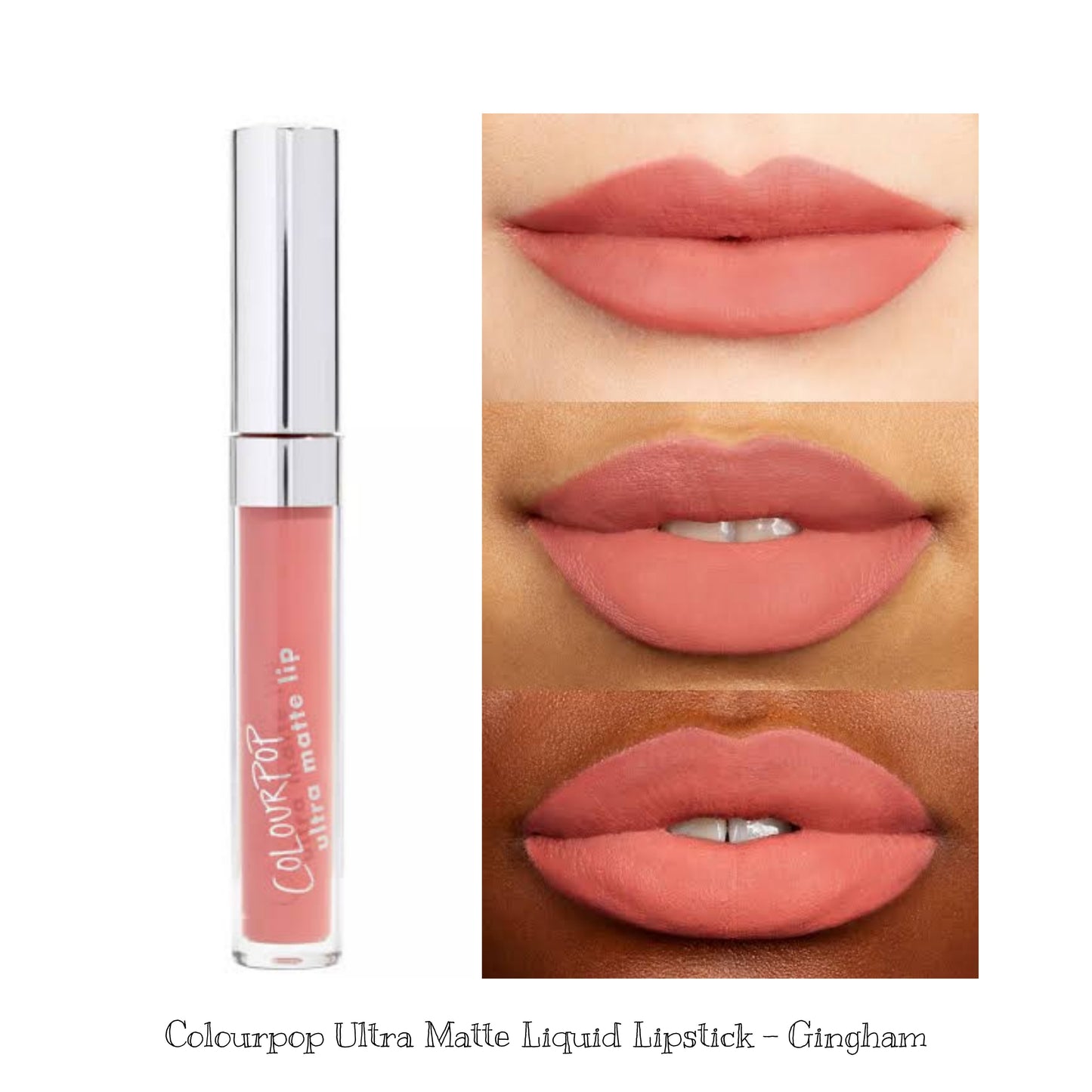 Colourpop Ultra Matte Liquid Lipstick | Gingham