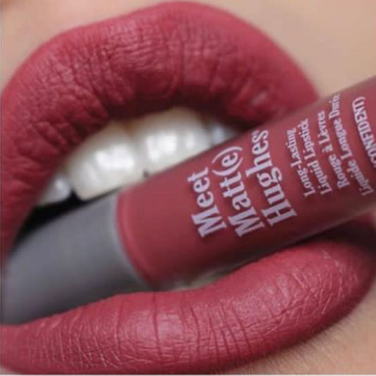 The Balm Meet Matte Hughes Liquid Lipstick | Confident | Mini