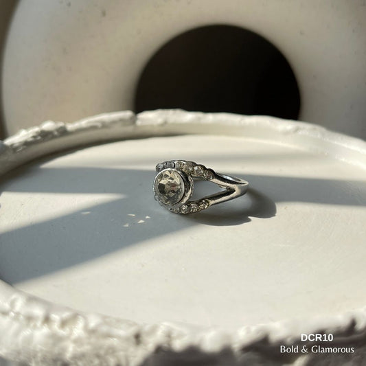 Diamond Cut Ring | DCR10 | White