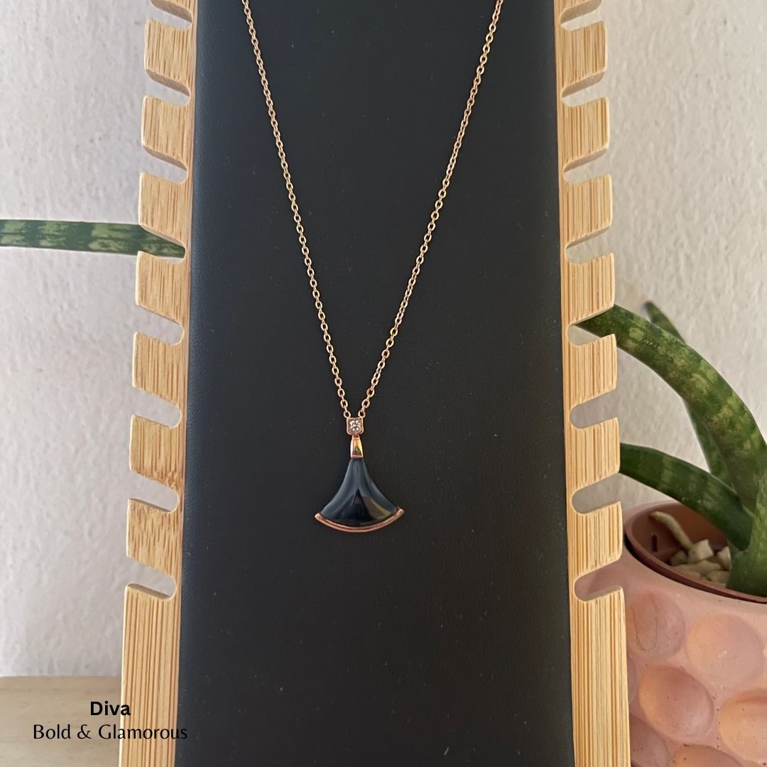 Necklace | SN018 | Diva Black