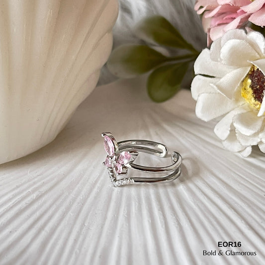 Finger Ring EOR16 Pink