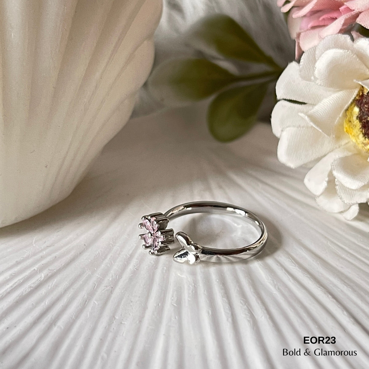 Finger Ring EOR23 Pink