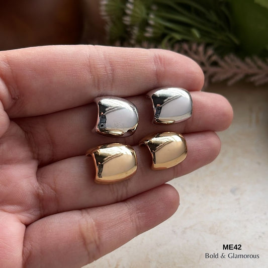Stud Earring | ME42 | Celo | Silver