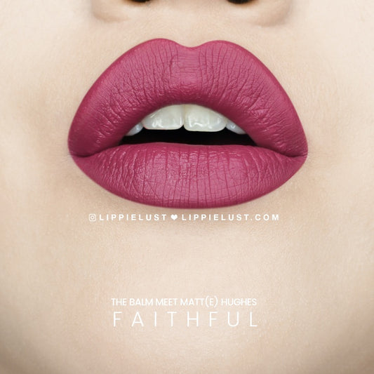 The Balm Meet Matte Hughes Liquid Lipstick | Faithful | Mini