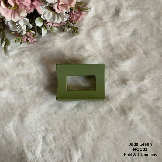 Hair Claw Clip | HCC01 | Jade Green
