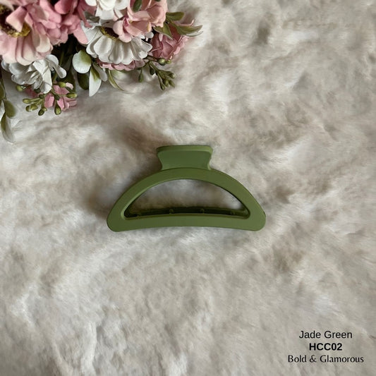 Hair Claw Clip | HCC02 | Jade Green