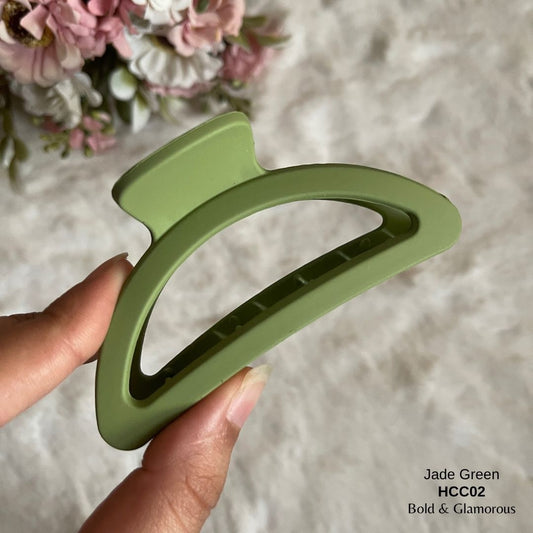 Hair Claw Clip | HCC02 | Jade Green