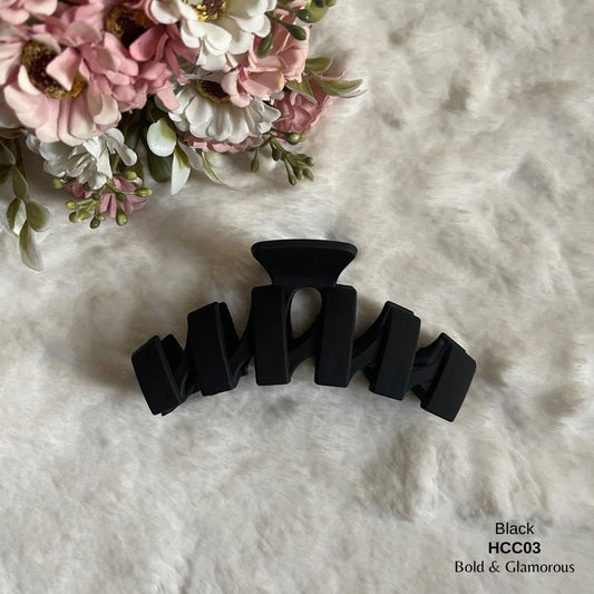 Hair Claw Clip | HCC03 | Black