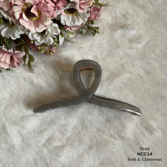 Hair Claw Clip | HCC14 | Gray