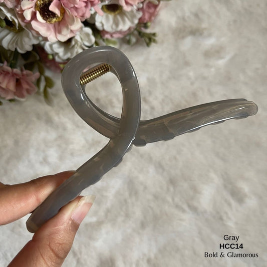 Hair Claw Clip | HCC14 | Gray