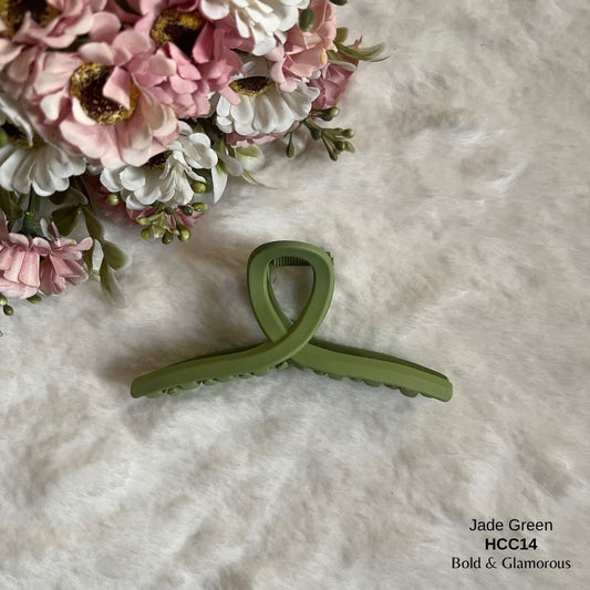 Hair Claw Clip | HCC14 | Jade Green