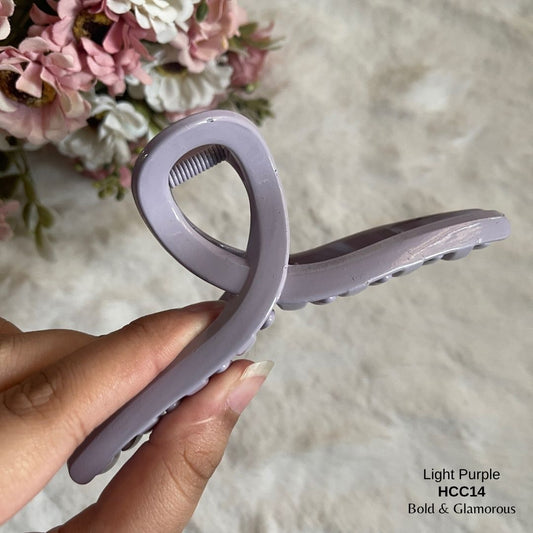 Hair Claw Clip | HCC14 | Light Purple