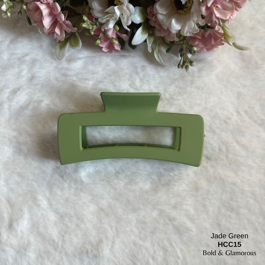 Hair Claw Clip | HCC15 | Jade Green