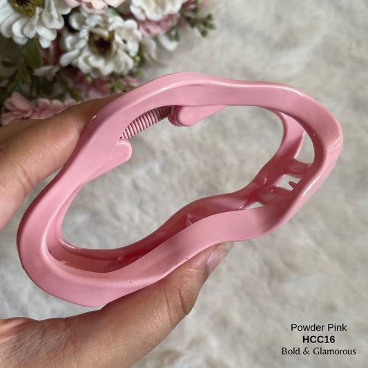 Hair Claw Clip | HCC16 | Powder Pink
