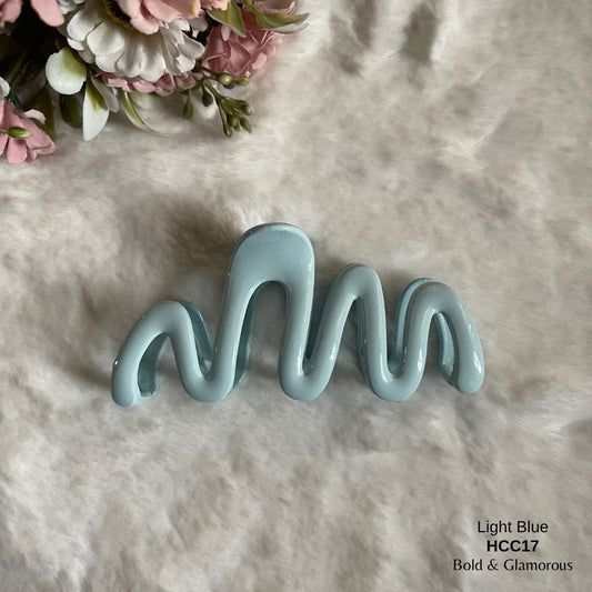 Hair Claw Clip | HCC17 | Light Blue