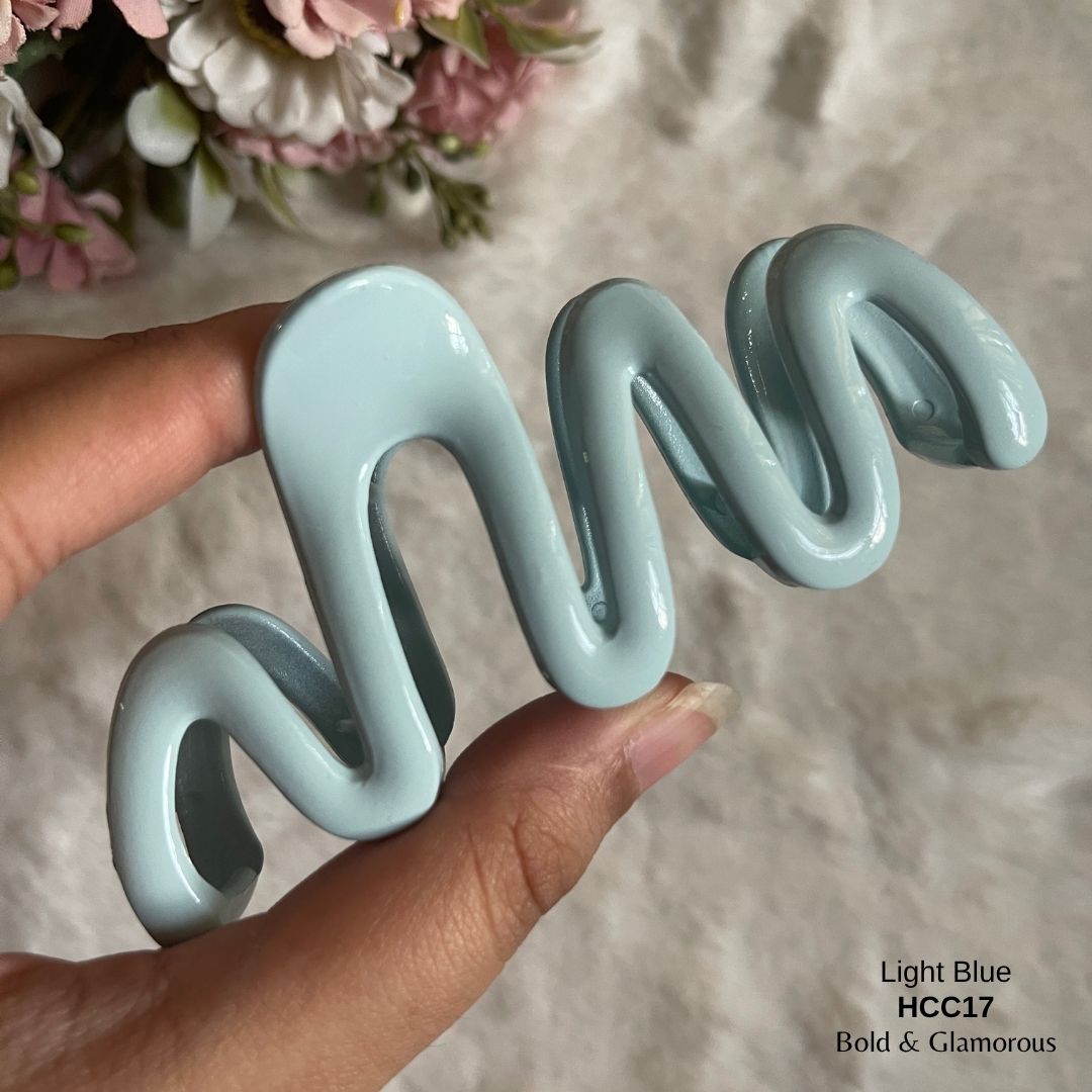 Hair Claw Clip | HCC17 | Light Blue