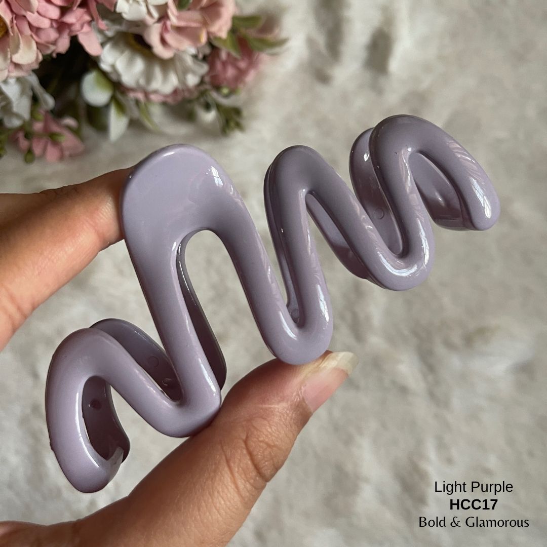 Hair Claw Clip | HCC17 | Light Purple
