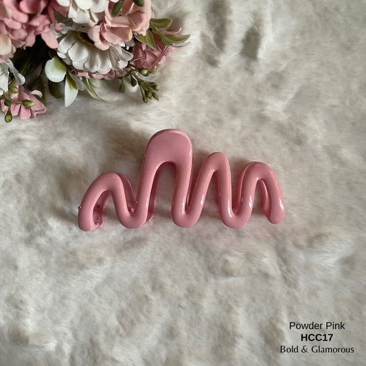 Hair Claw Clip | HCC17 | Powder Pink