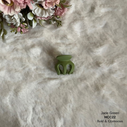 Hair Claw Clip | HCC22 | Jade Green