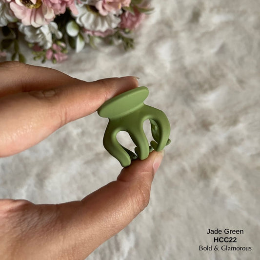 Hair Claw Clip | HCC22 | Jade Green