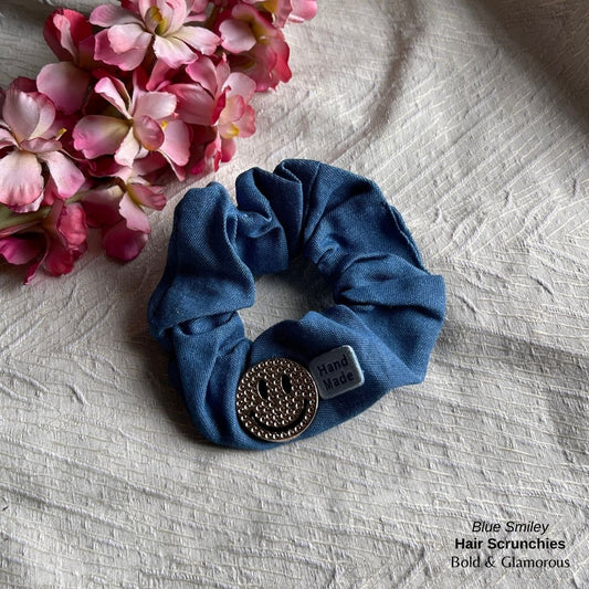 Hair Scrunchies | Blue CC