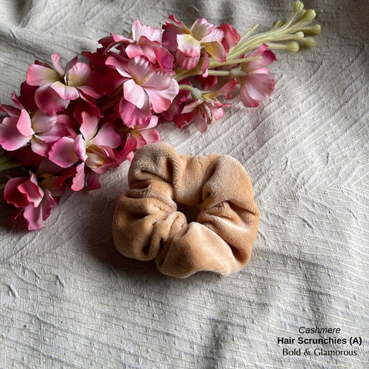 Hair Scrunchies (A) | Cashmere
