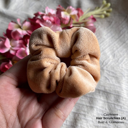 Hair Scrunchies (A) | Cashmere