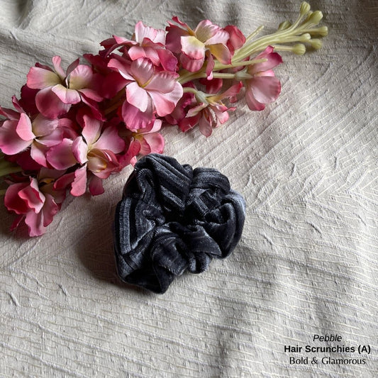 Hair Scrunchies (A) | Pebble