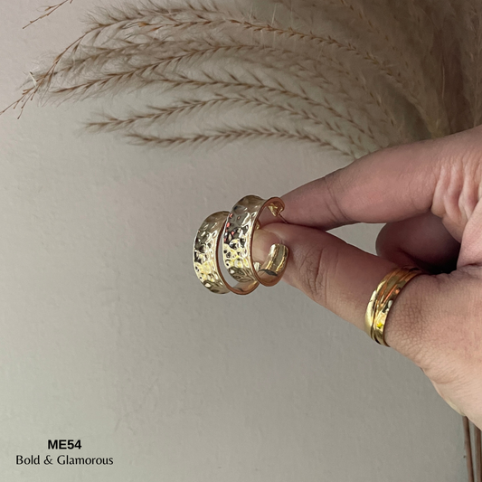 Half Hoop Earring | ME54 | Prism