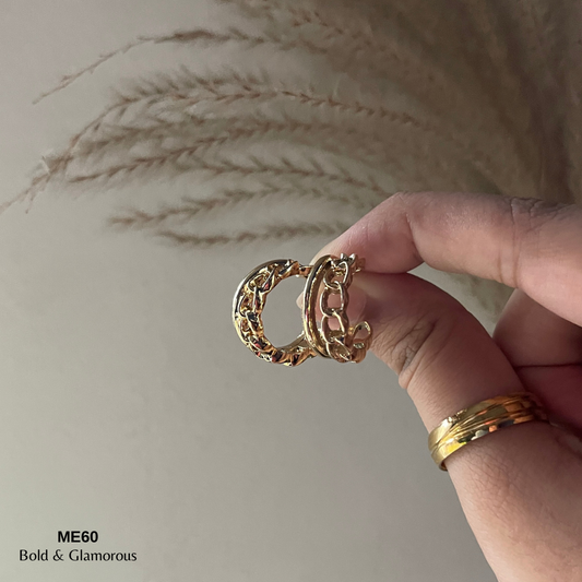 Half Hoop Earring | ME60 | Pierra