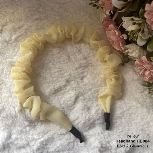 Headband | HB004 | Yellow