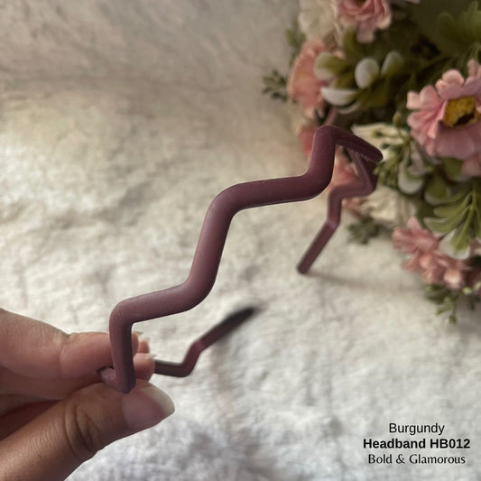 Headband | HB012 | Burgundy