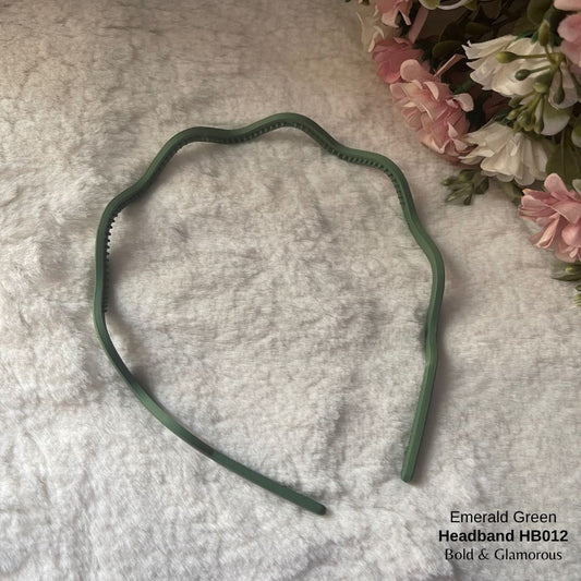 Headband | HB012 | Emerald Green