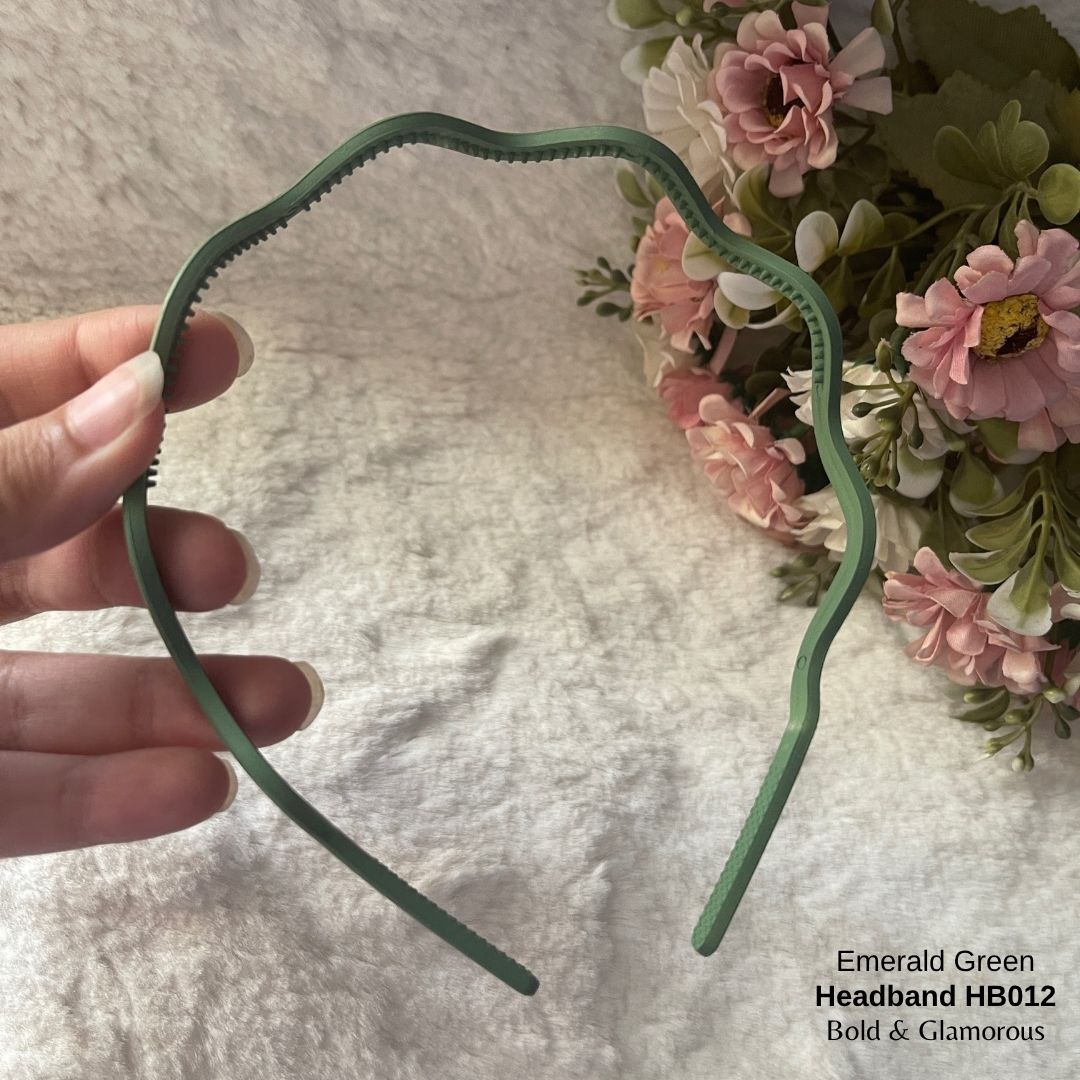 Headband | HB012 | Emerald Green