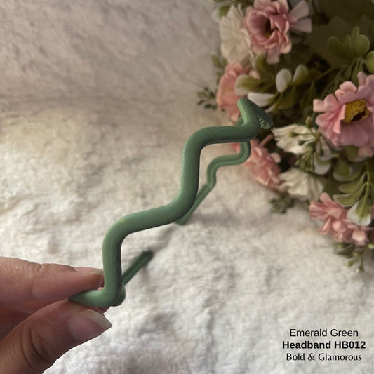 Headband | HB012 | Emerald Green