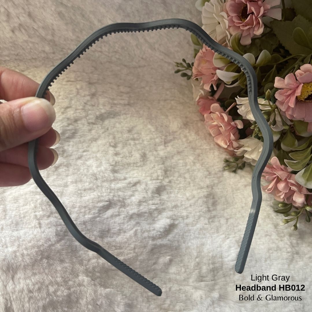 Headband | HB012 | Light Gray
