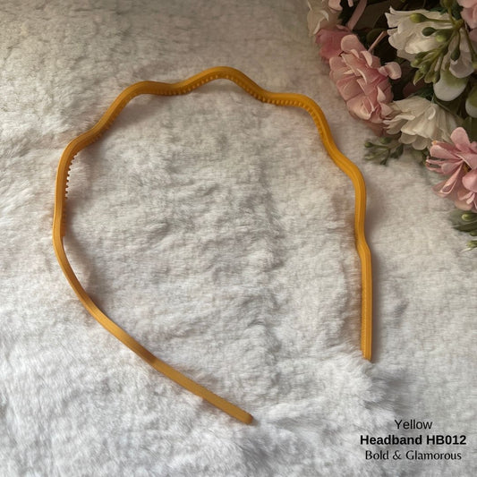 Headband | HB012 | Yellow