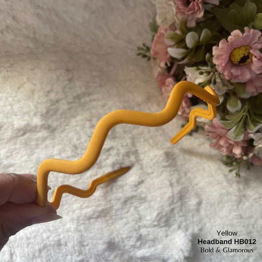 Headband | HB012 | Yellow