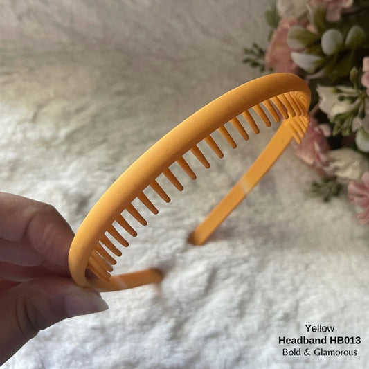 Headband | HB013 | Yellow