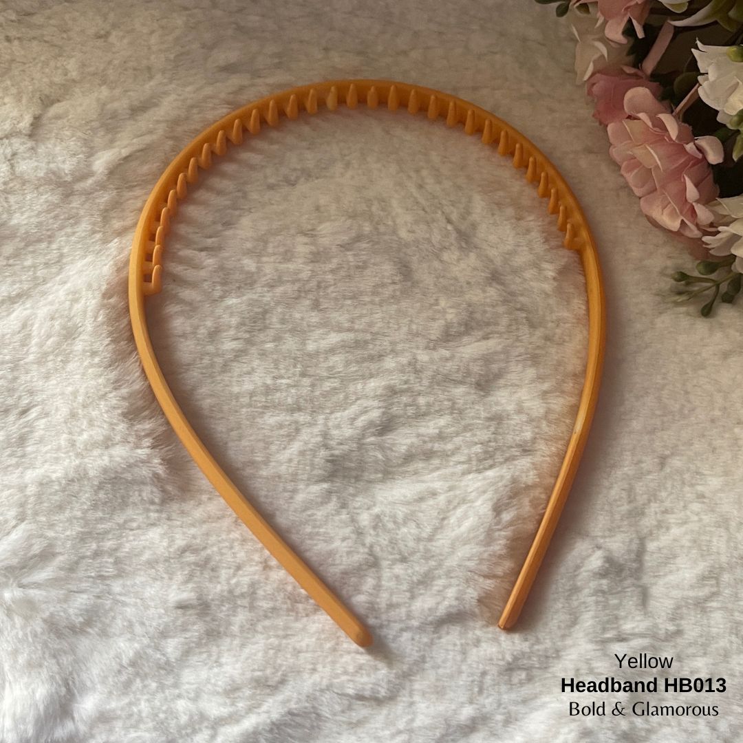 Headband | HB013 | Yellow