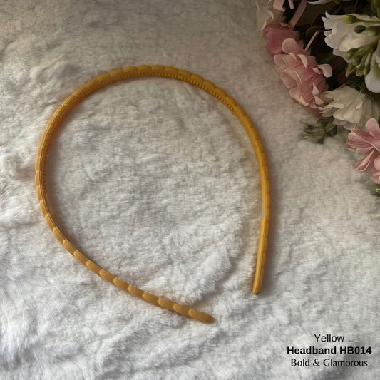 Headband | HB014 | Yellow