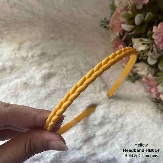 Headband | HB014 | Yellow