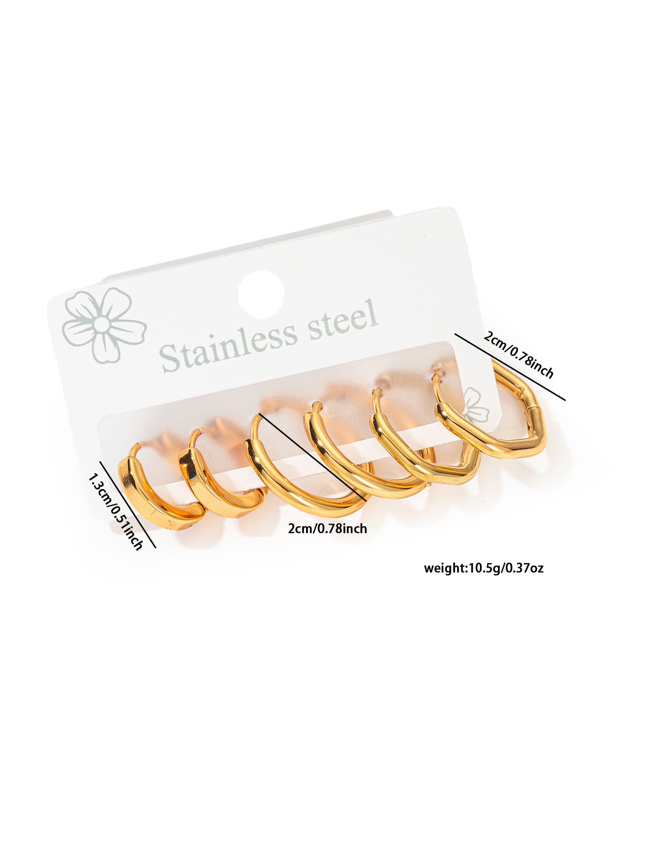 Hoop Earring Set | STHES006 | Set#6